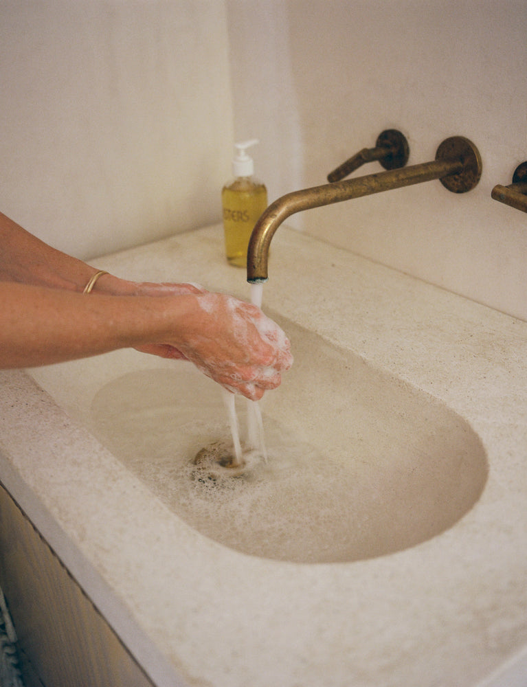 Hand wash - glass bottle !